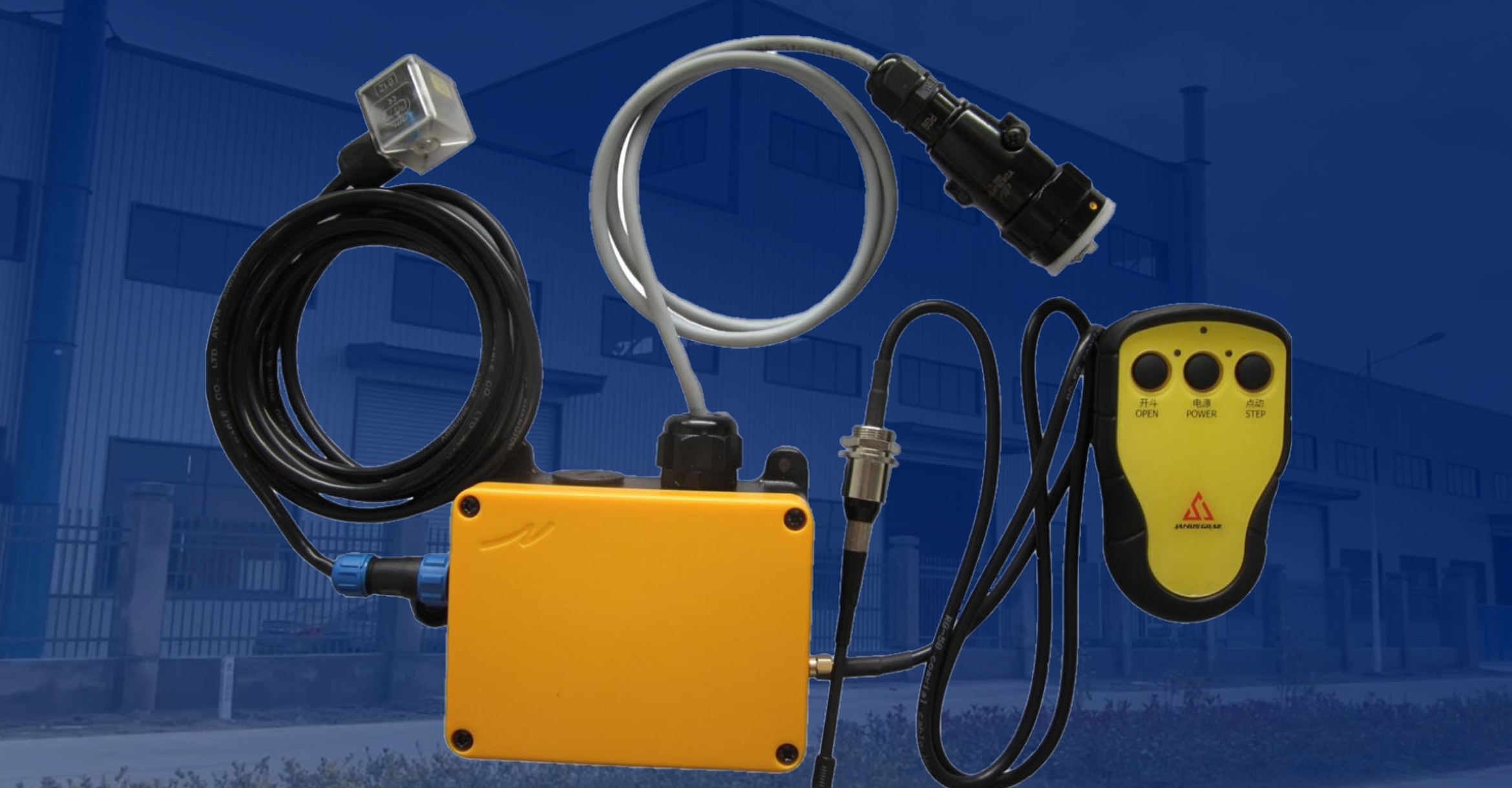 Janus plug-in remote control unit and handheld controller